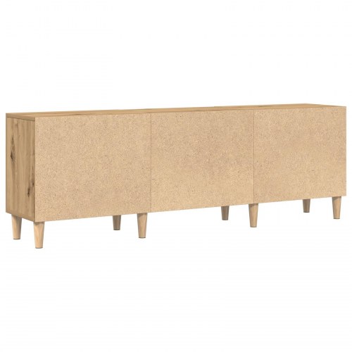 TV-bord i Artisan Eg - 150x30x50 cm - Lavet af konstrueret træ