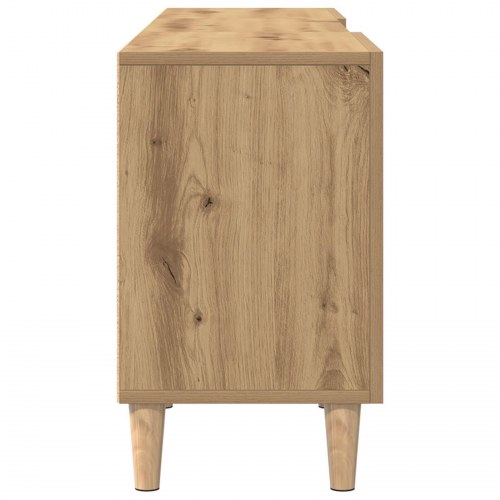 TV-bord i Artisan Eg - 150x30x50 cm - Lavet af konstrueret træ