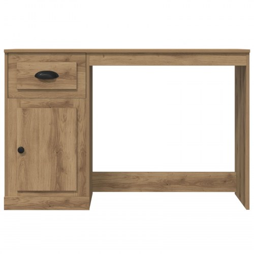 Skrivebord med opbevaring Artisan Eg 50x115x75 cm Konstrueret træ