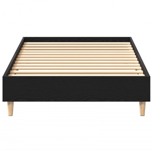 Sengeframe 90x190 cm Sort Eg Fingerarbejde