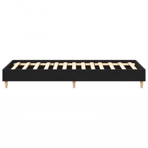 Sengeframe 90x190 cm Sort Eg Fingerarbejde
