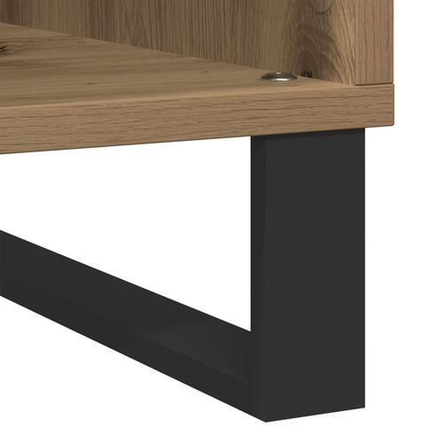 Record Cabinet Gammelt Træ 100x38x48 cm Ingeniørtræ
