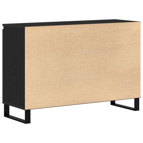 Sideboard Sort Eg 104x35x70 cm Konstrueret Træ