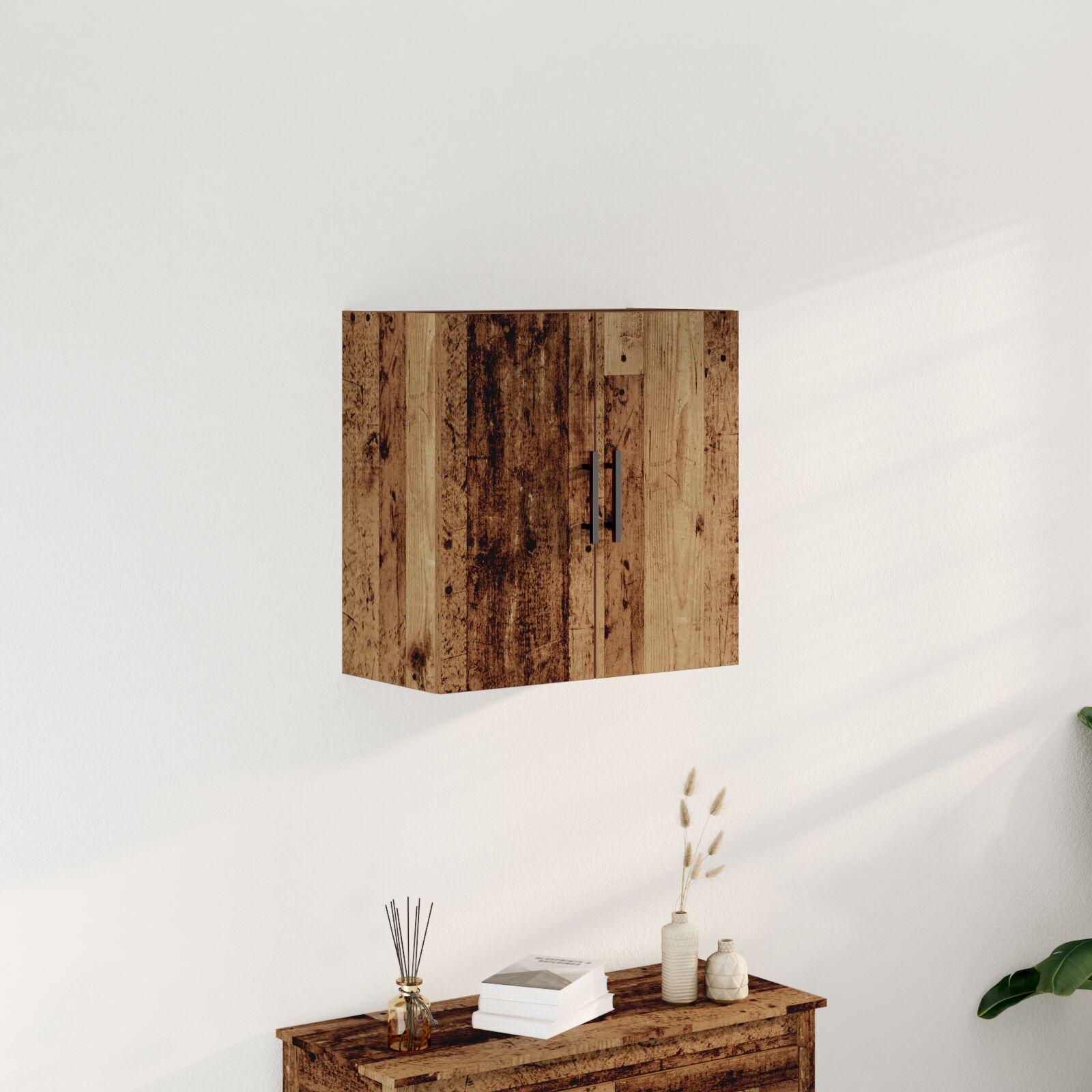 Vægskab Gammelt træ 60 x 31 x 60 cm Konstrueret træ