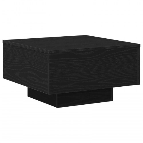 Kaffebord i Sort Eg 55x55x31 cm - Konstrueret Træ