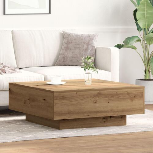 Sofabord Artisan Eg 80x80x31 cm Ingeniørtræ