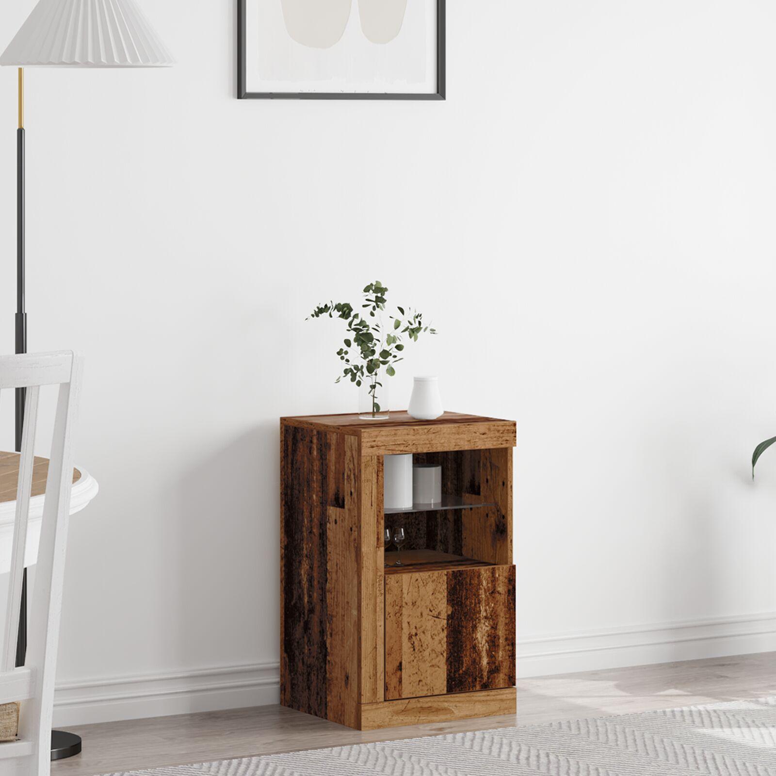 Sideskab Gammelt træ 41 x 37 x 67 cm Konstrueret træ