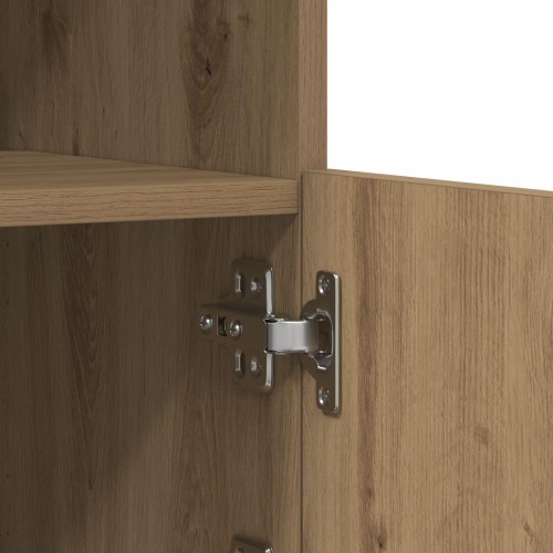 Sideboard med LED-lys i Artisan Eg 41x37x67 cm