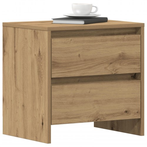 Sengebord Artisan Eg 45x34x44,5 cm Konstrueret træ