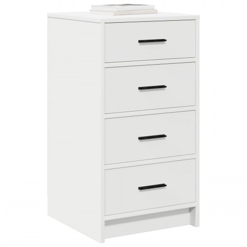 Sideboard Hvid 40x41x75 cm Konstrueret Træ