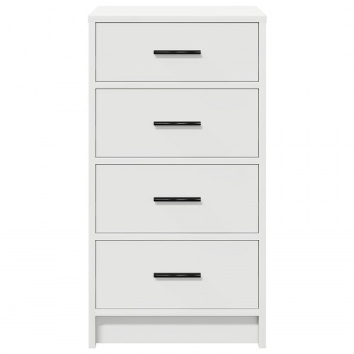 Sideboard Hvid 40x41x75 cm Konstrueret Træ