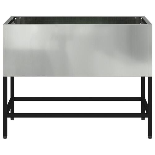 Hævet Havesenge 60x26x45 cm Galvaniseret Stål