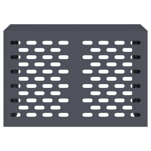Airconditionbetræk Antracitgrå 90x40x60 cm Stål