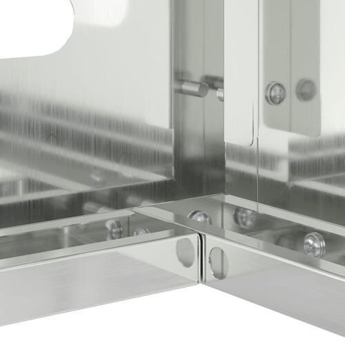 Aircondition Betræk 110x50x80 cm Galvaniseret Stål