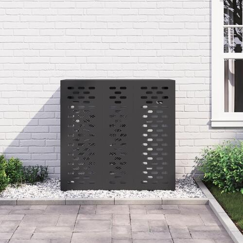 Aircondition Cover Sort 110x50x105 cm