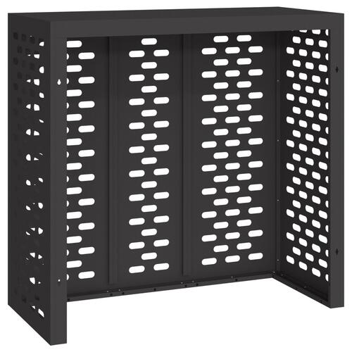 Aircondition Cover Sort 110x50x105 cm