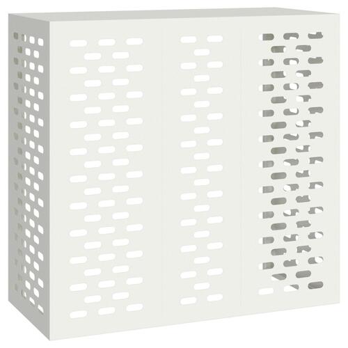 Aircondition Dække Hvid 110x50x105 cm Stål