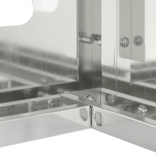 Airconditiondæksel 110x50x105 cm Galvaniseret Stål