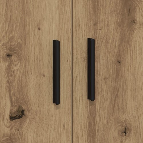 Opbevaringsskab Artisan Eg 127x41x40 cm Konstrueret Træ
