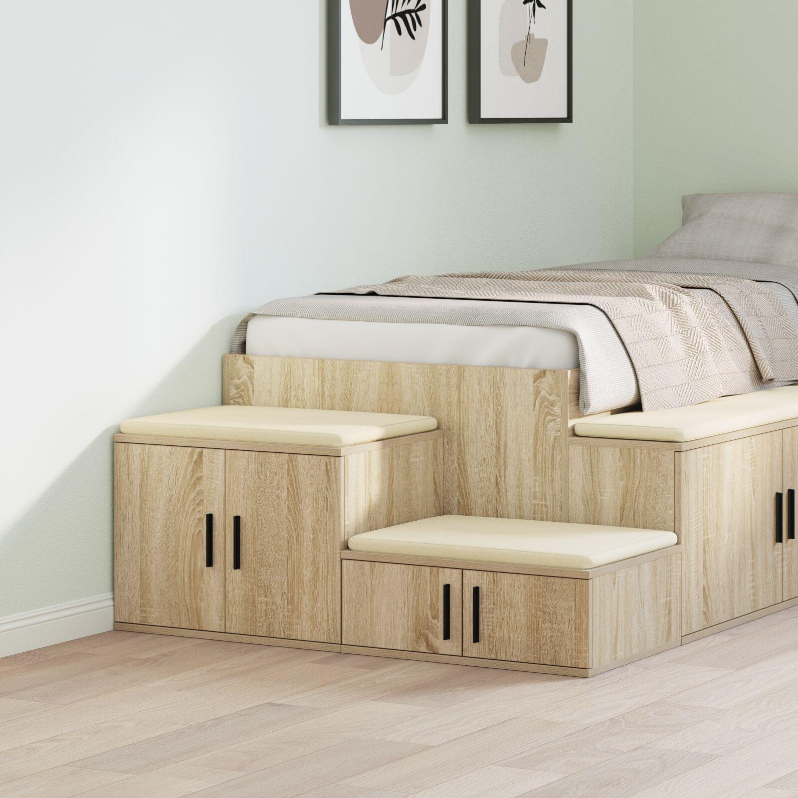 Opbevaringsskab Sonoma-eg 108 x 41 x 40 cm Konstrueret træ