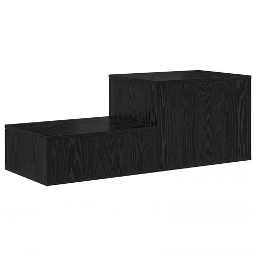 Sort Opbevaringsskab 103x41x40 cm i konstrueret træ