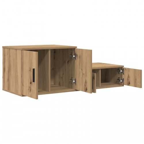 Opbevaringsskab Artisan Egetræ 103x41x40 cm Ingeniørtræ