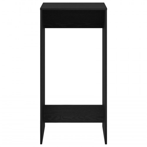 Barbord Sort Eg 51x50x103,5 cm Ingeniørtræ