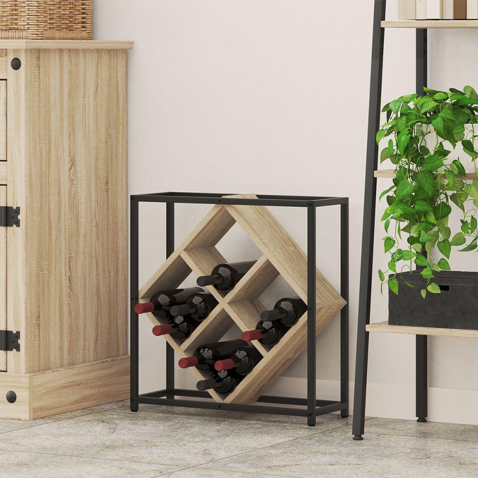 Vinfad Sonoma-eg 51 x 18 x 52.5 cm Konstrueret træ