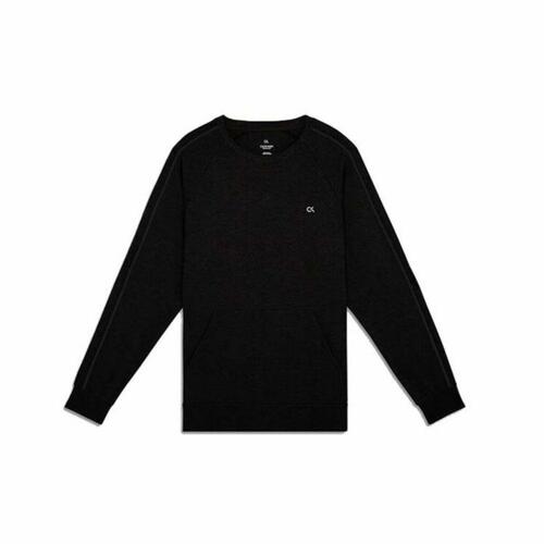 Sweaters uden Hætte til Mænd Calvin Klein Sort L (OUTLET B)