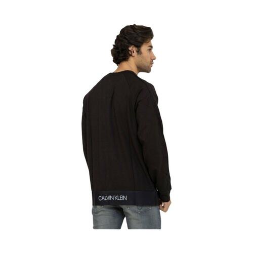 Sweaters uden Hætte til Mænd Calvin Klein Sort L (OUTLET B)