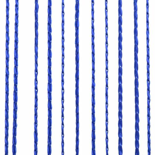 Trådgardiner 2 stk. 100 x 250 cm blå
