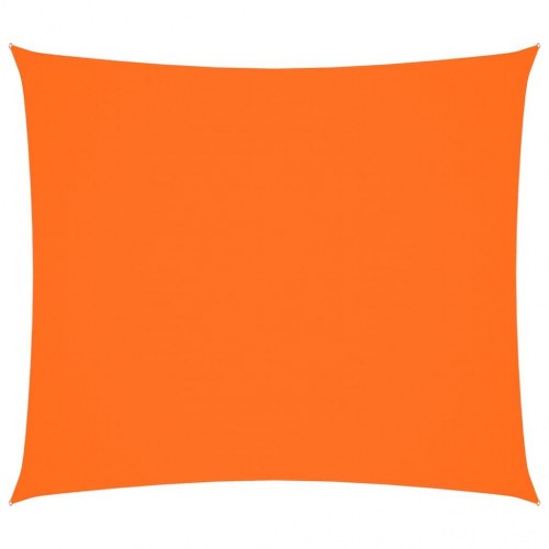 Solsejl 2 × 2,5 m - rektangulær i oxfordstof, orange