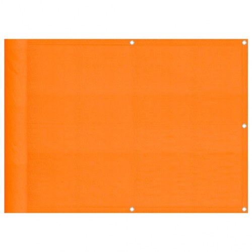 Altanafskærmning 75 × 800 cm i polyester - orange