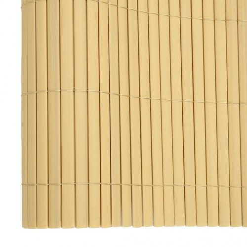 Havehegn dobbeltsidet 1,8 × 3 m i PVC - gul privatlivsafskærmning