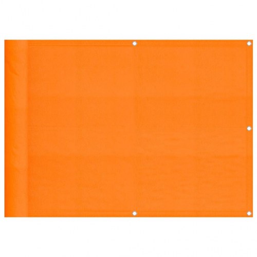 Altanafskærmning 75 × 1.000 cm - polyester, orange
