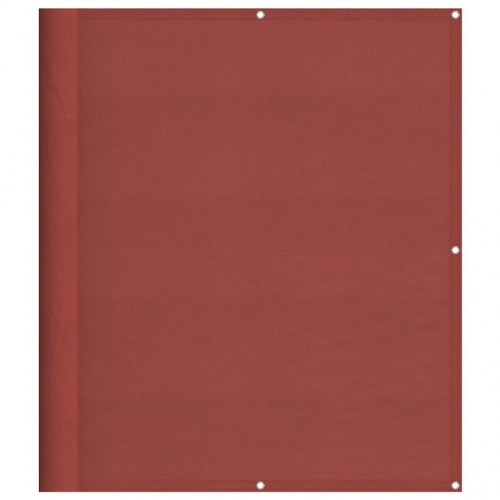 Altanafskærmning 120 × 800 cm - terrakotta, vandafvisende polyester