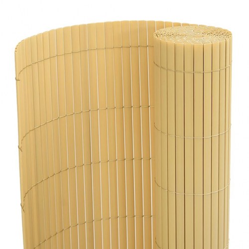 Havehegn dobbeltsidet 1,8 x 5 m i PVC gul