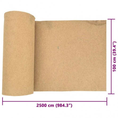 Hampemåtte til gnavere 1 × 25 m - 5 mm, 100 % hamp