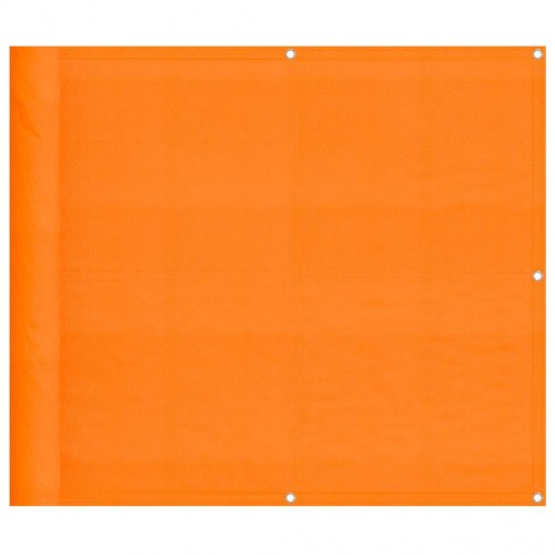 Altanafskærmning 90×1.000 cm - 100 % polyester, orange