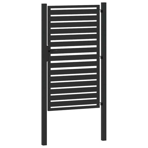 Havelåge låsbar 100x150 cm aluminium sort
