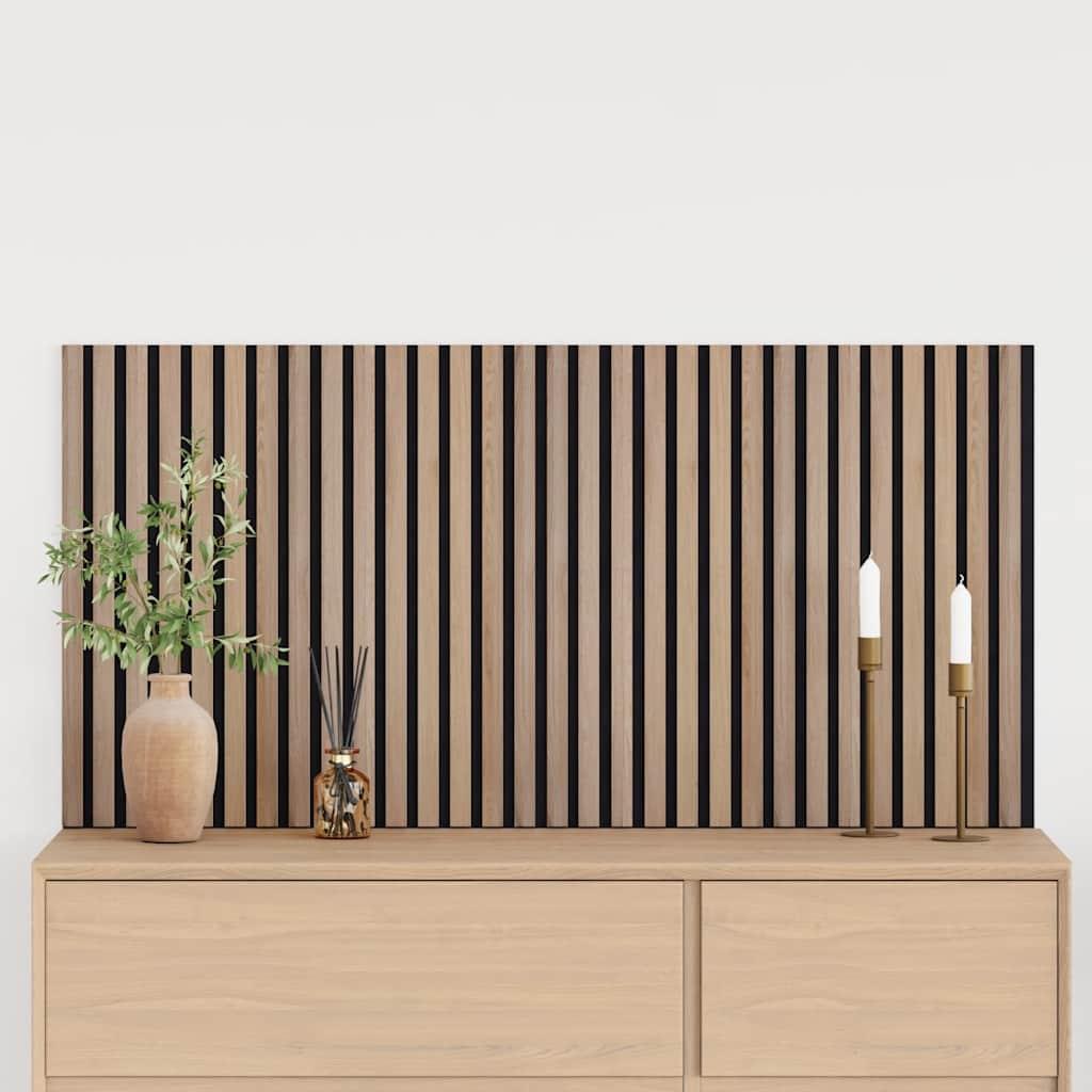 Akustikpanel 2 stk. med spalter 60,5x60 cm egefiner