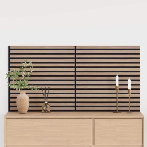 Akustikpanel 2 stk. med spalter 60,5x60 cm egefiner