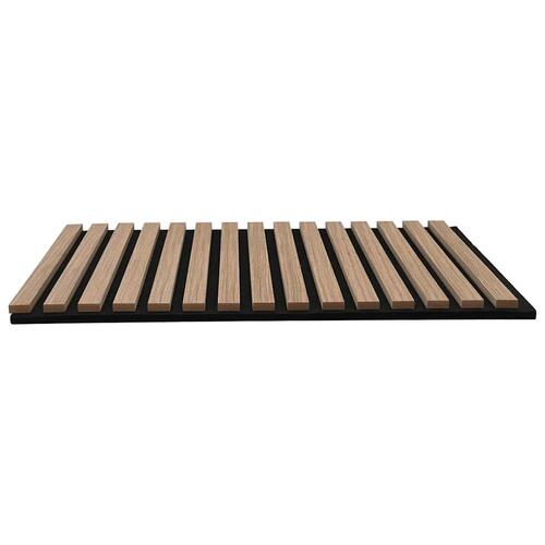 Akustikpanel 2 stk. med spalter 60,5x60 cm egefiner