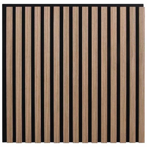 Akustikpanel 2 stk. med spalter 60,5x60 cm egefiner