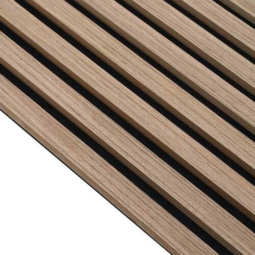Akustikpanel 2 stk. med spalter 60,5x60 cm egefiner