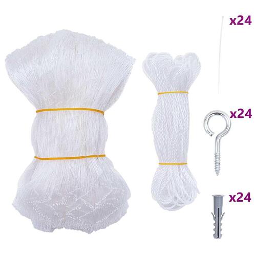 Kattenet 8x3 m nylon transparent