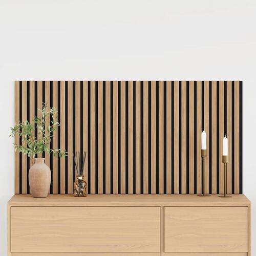 Akustikpanel 2 stk. med spalter 60,5x60 cm egefiner