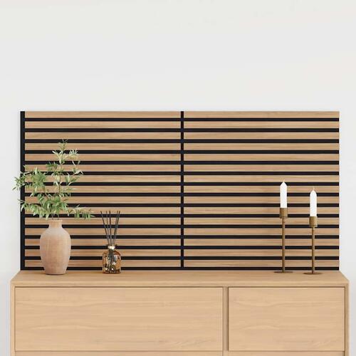 Akustikpanel 2 stk. med spalter 60,5x60 cm egefiner