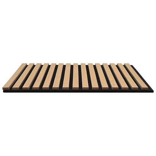 Akustikpanel 2 stk. med spalter 60,5x60 cm egefiner