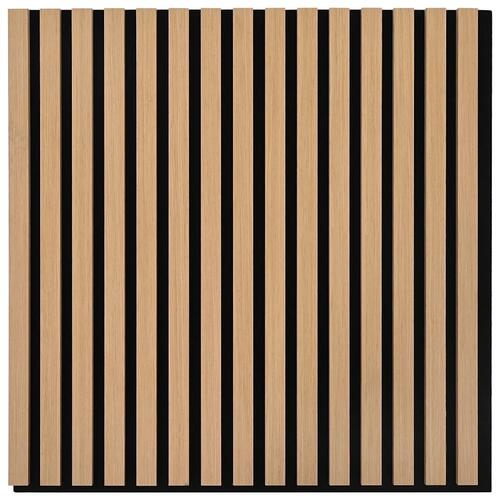Akustikpanel 2 stk. med spalter 60,5x60 cm egefiner